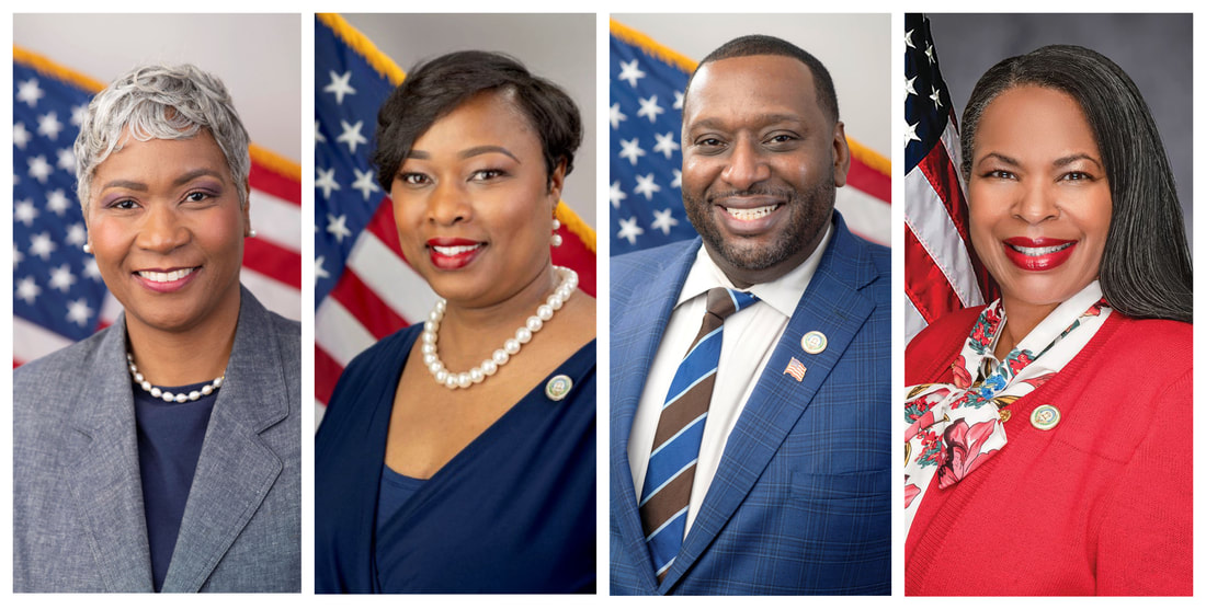 South Fulton City Councilmembers Rowell (District 1), Willis (District 3), Reeves (District 5) and Pritchett (District 7) are up for re-election this November. khalidCares.com/Vote 