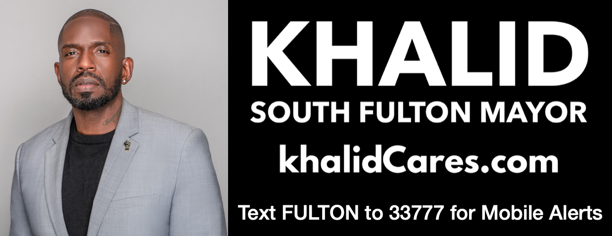 South Fulton, Georgia's Mayor khalid is the first Movement for Black Lives Mayor elected to public office and the first Socialist Mayor of a large, American city in 90 years. khalidCares.com/Bio