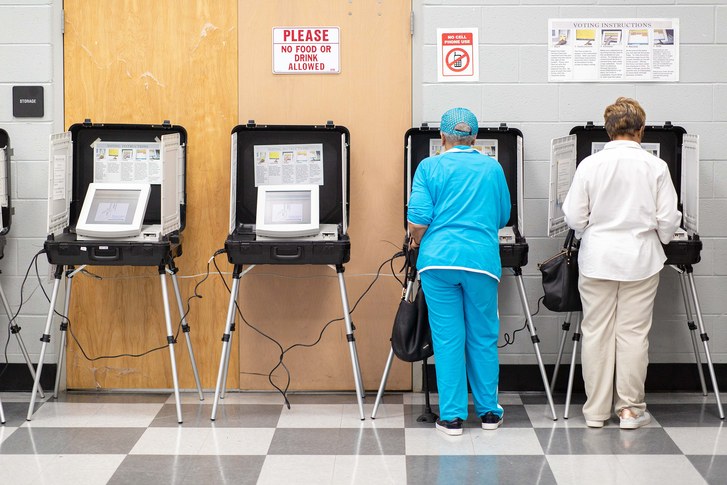 Georgia Selects New Electronic Voting Machines for 2020 Elections khalidCares.com/Vote